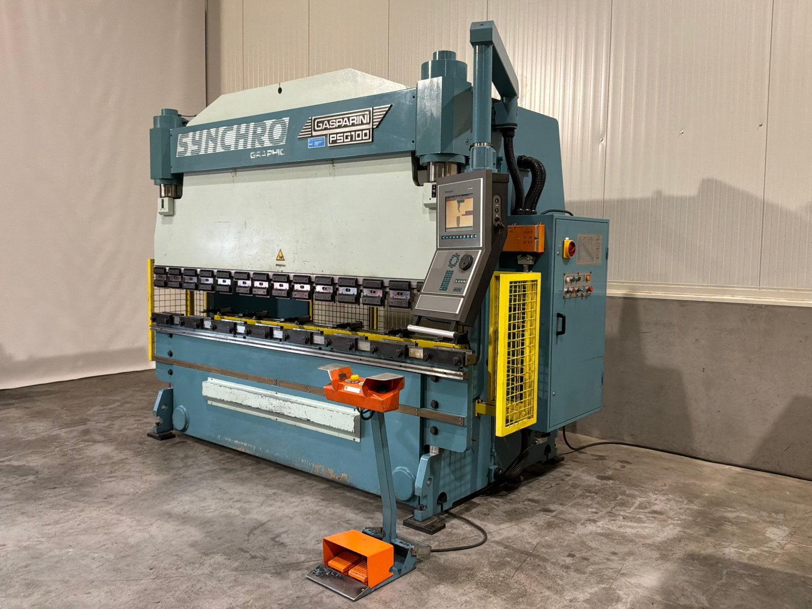 GASPARINI PSG100 SYNCHRO GRAPHIC kantbank, Ophalen, Gebruikt