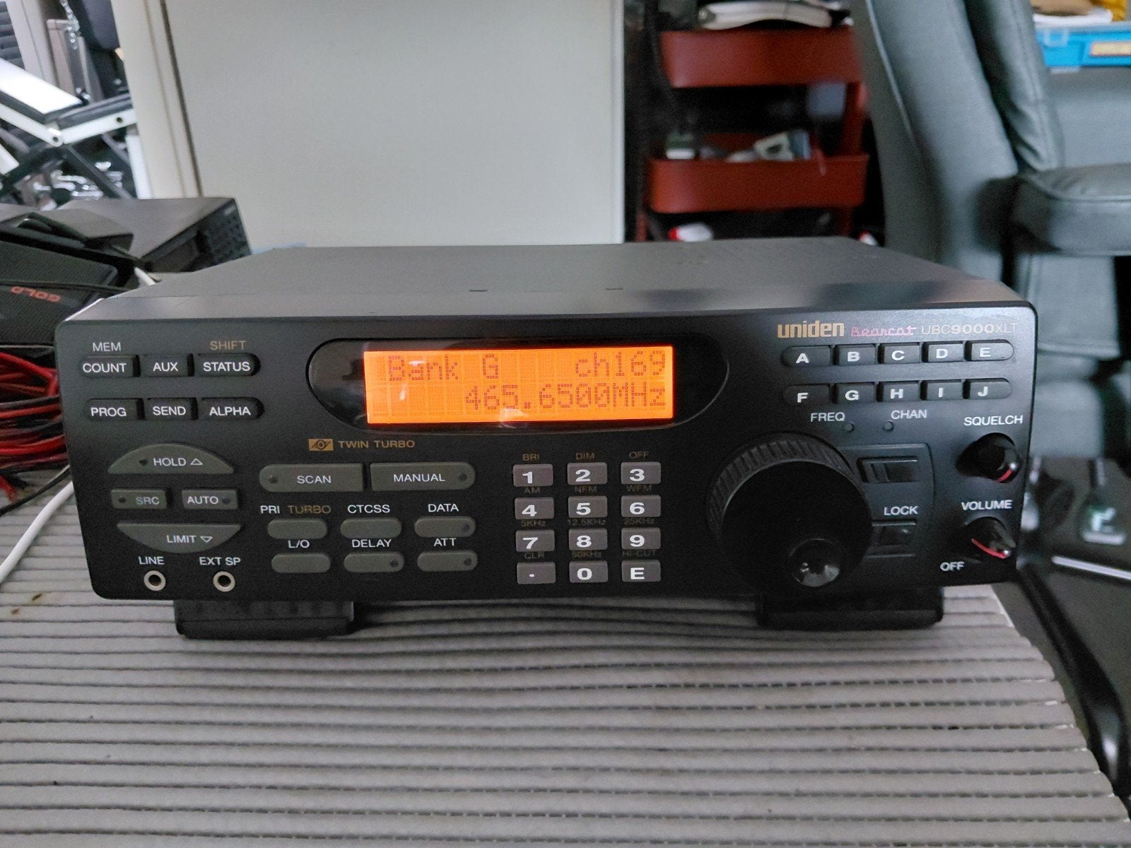 Uniden Bearcat UBC-9000XLT HF/VHF/UHF receiver/scanner, Ophalen of Verzenden, Gebruikt, Ontvanger