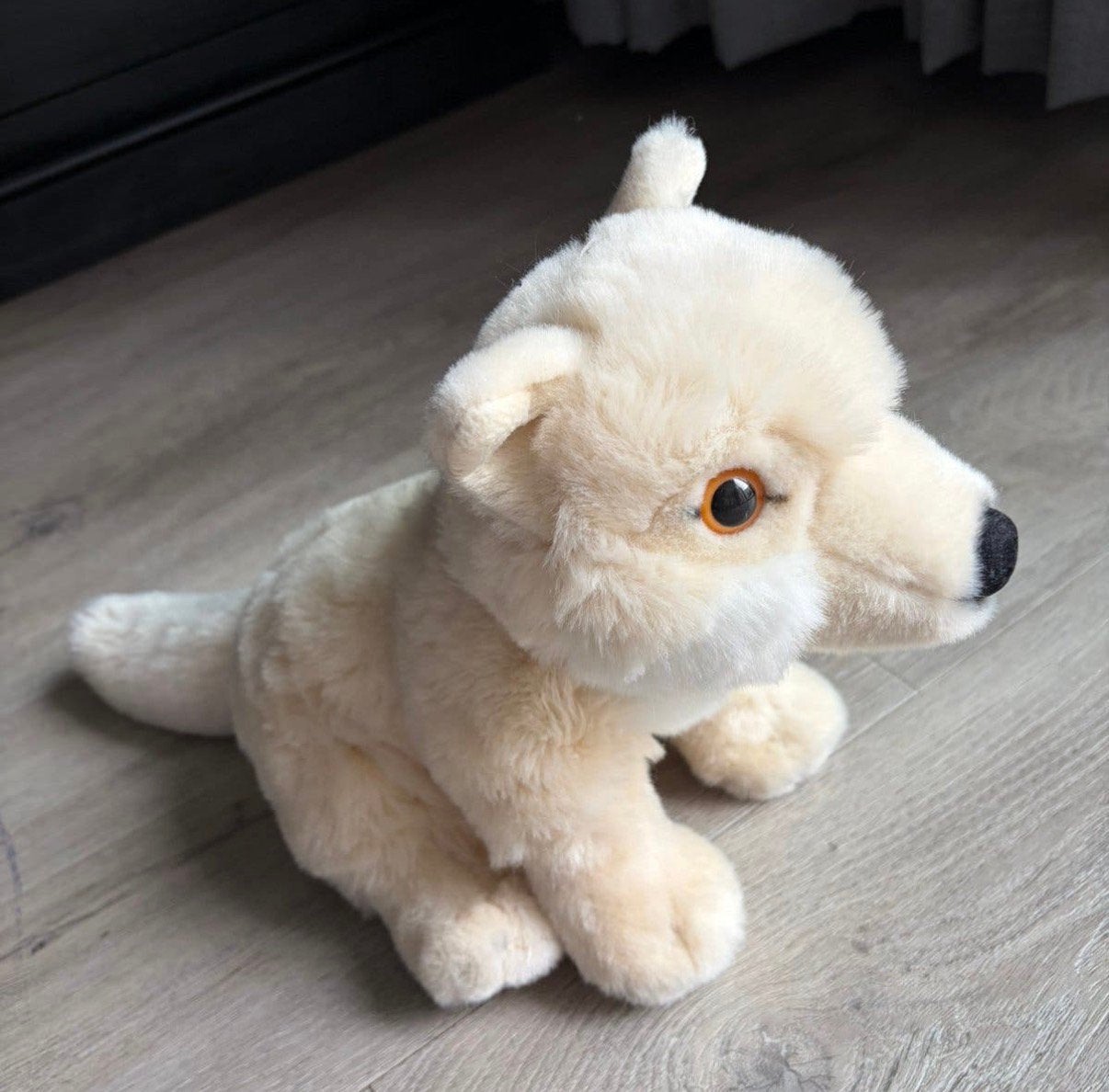 Knuffel van Artis Witte wolf, Overige merken, Overige karakters, Overige typen, Ophalen of Verzenden