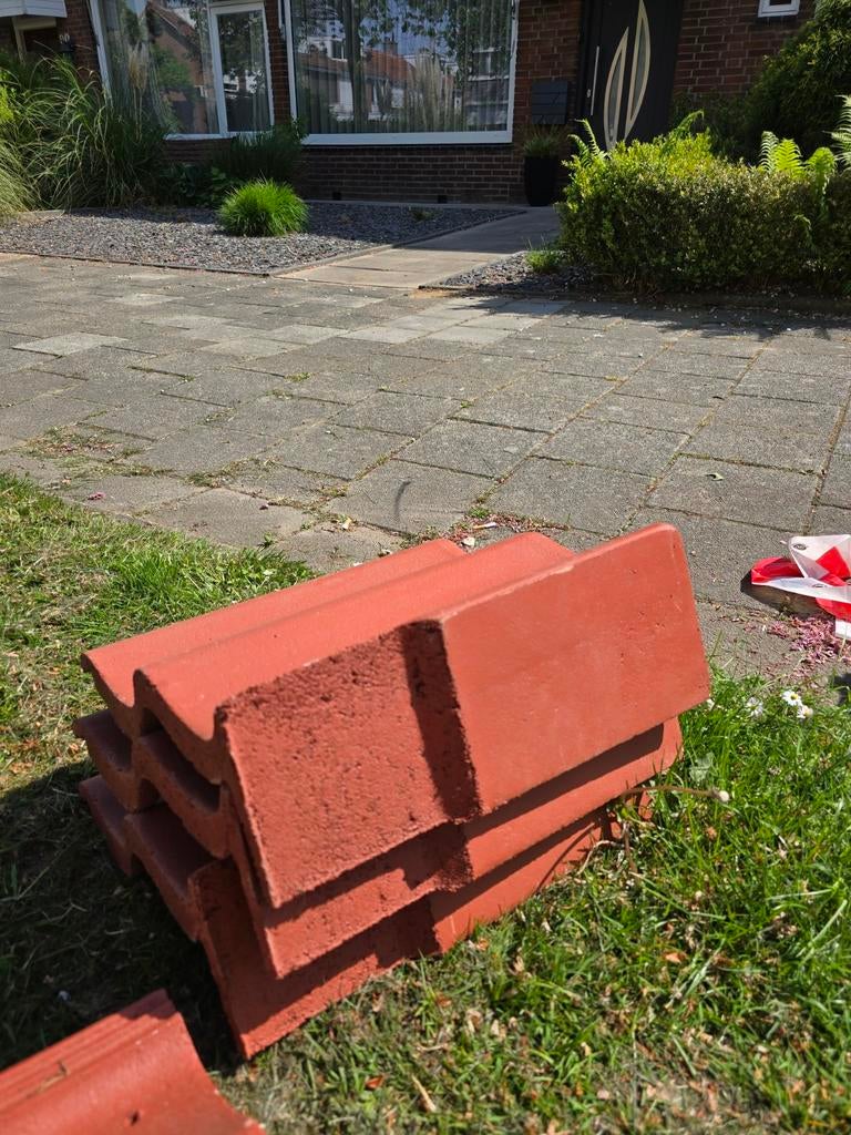 Hollands Rood Novo Dakpannen - Diverse Soorten, Doe-het-zelf en Verbouw, Dakpannen en Dakbedekking, Ophalen