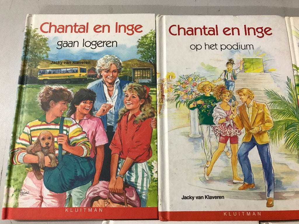 T.K. nog 3 boekjes van Chantal en Inge zie actuele lijst, Ophalen of Verzenden, Gelezen, Jacky van Klaveren, Fictie algemeen
