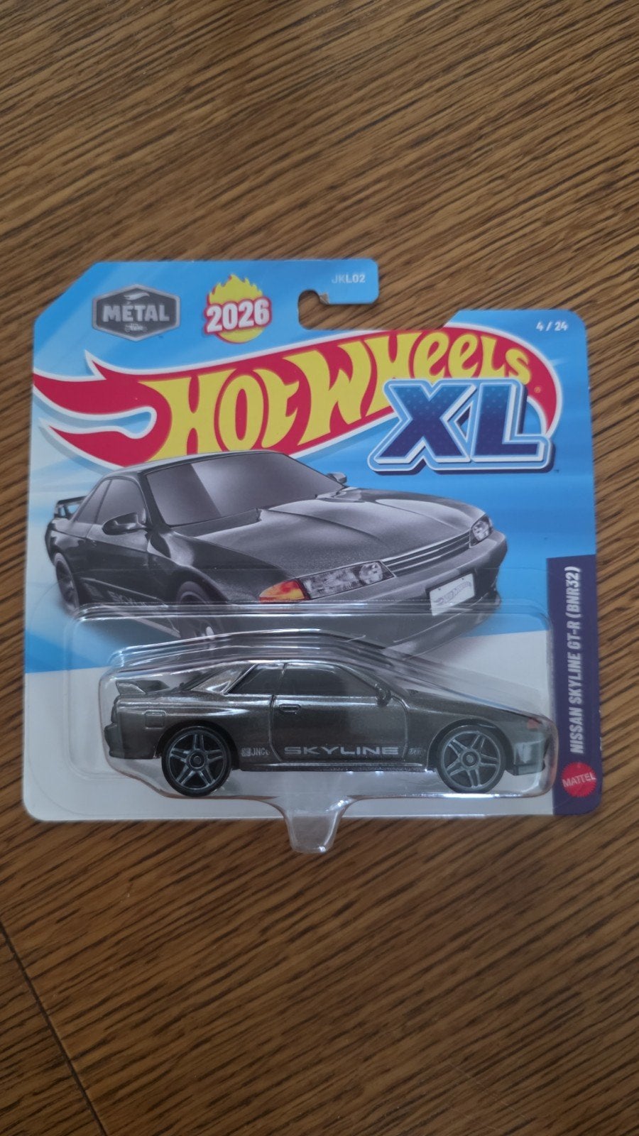 Hot Wheels XL Nissan Skyline GT-R BNR32 1:43 Nieuw, Ophalen of Verzenden, Nieuw, Auto, Overige merken