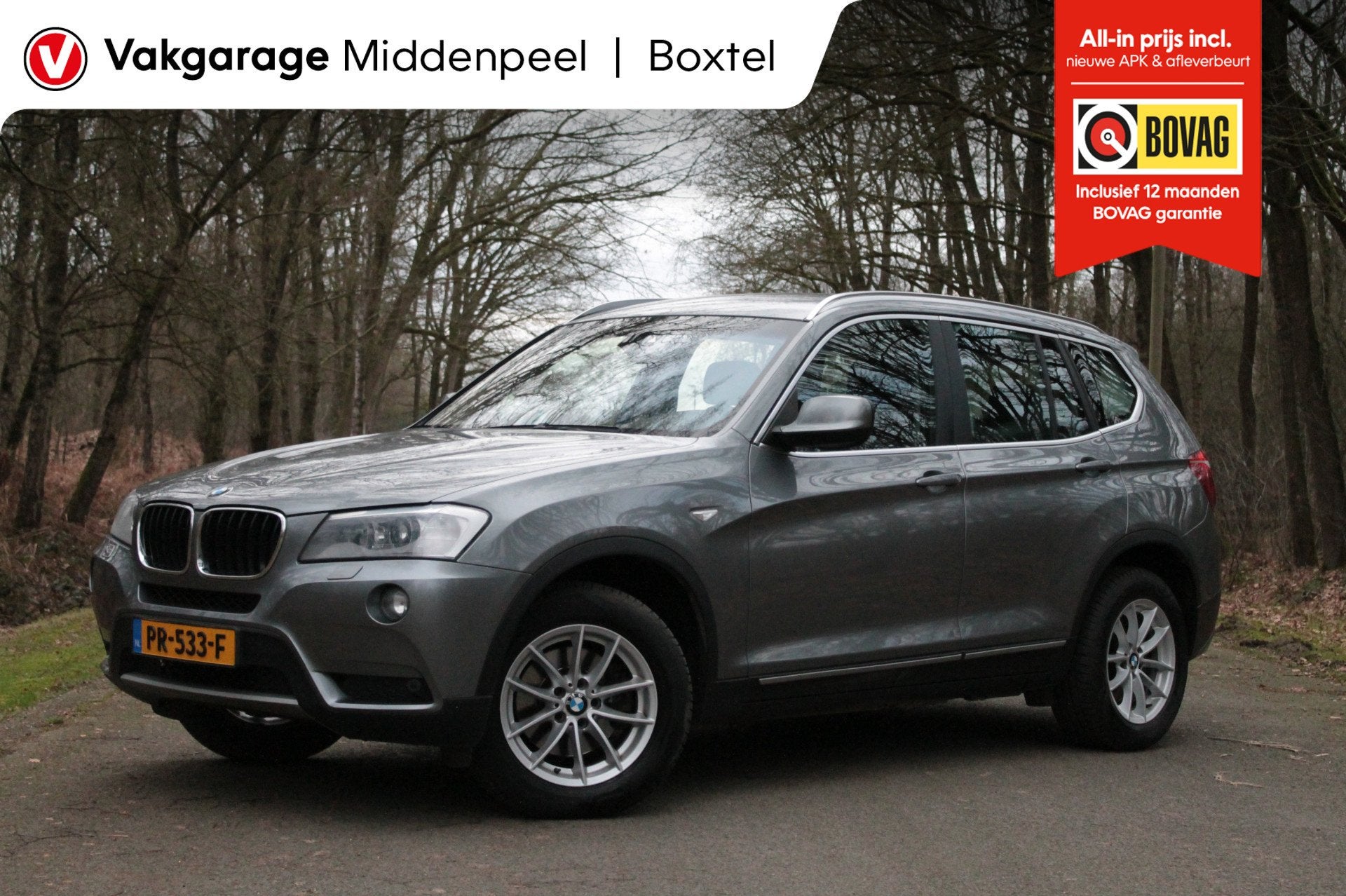 BMW X3 xDrive20i Executive | Camera | Verw. stoelen | Trekha, 12 maanden, Gebruikt, 4 cilinders, Leder en Stof