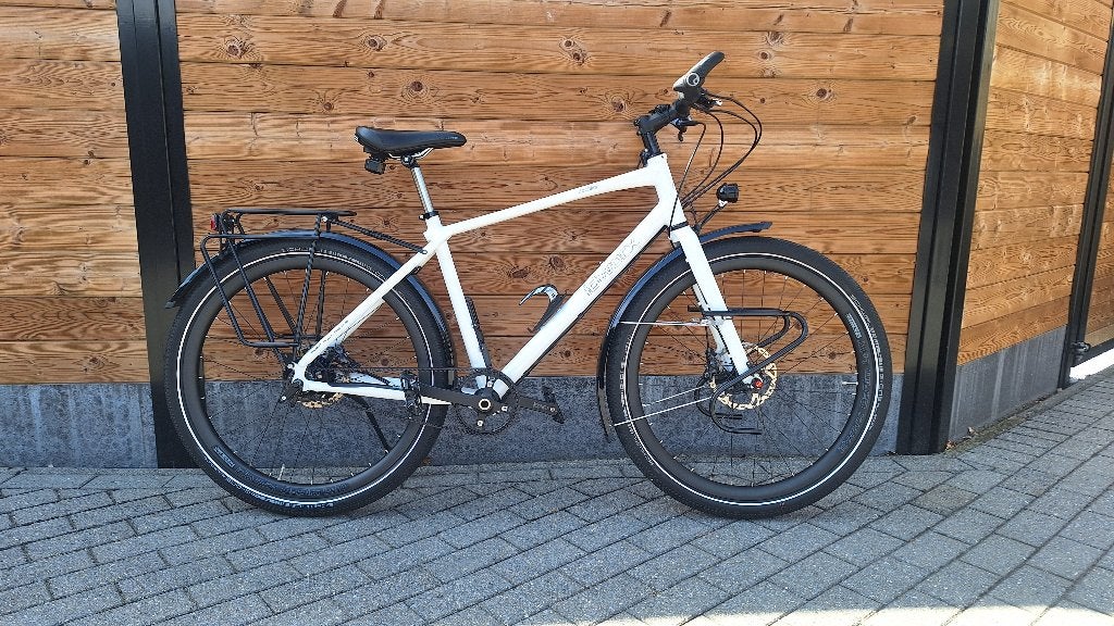 Idworx Rohler BLT reisfiets, 10 tot 15 versnellingen, 49 tot 53 cm, Schijfrem, Ophalen