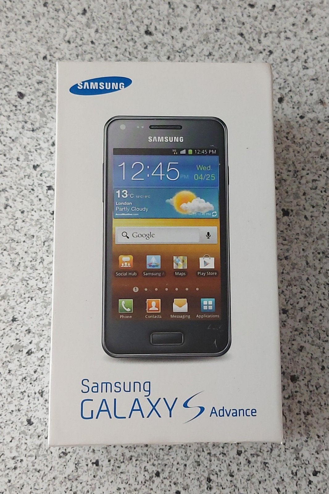 Samsung galaxy s advance gt i9070, Telecommunicatie, Mobiele telefoons | HTC, Ophalen of Verzenden