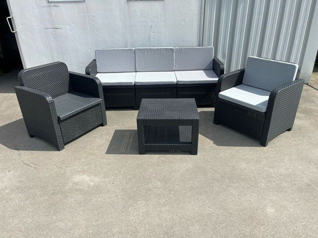 leuke hippe horeca lounge set outdoor set incl. kussens tuin, Tuin en Terras, Tuinmeubel-accessoires, Ophalen, Zo goed als nieuw