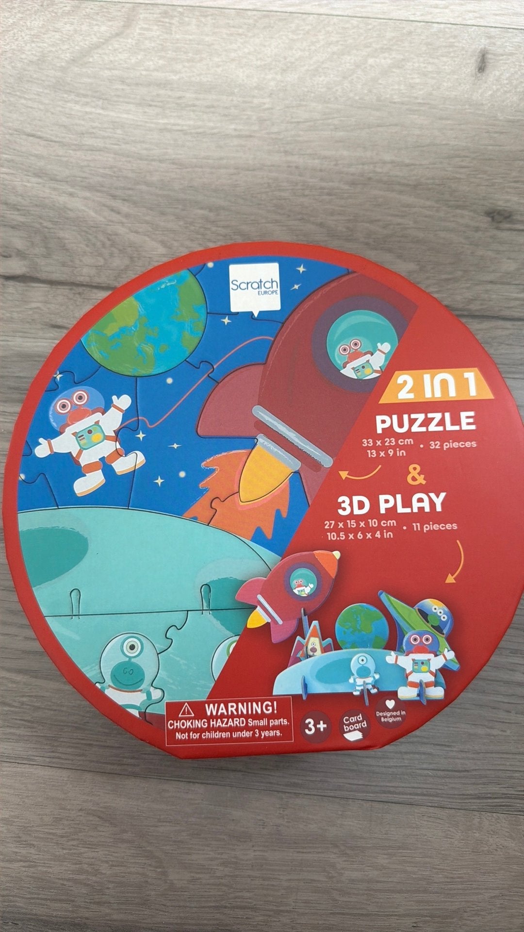 2in 1 puzzel, Ophalen, 10 tot 50 stukjes, Zo goed als nieuw, 6 jaar of ouder