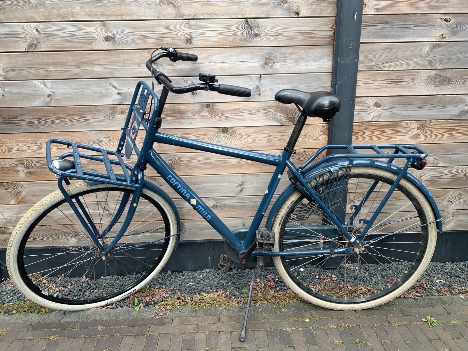 Transportfiets Cortina 28 inch jongens, Terugtraprem, Gebruikt, Versnellingen, Ophalen