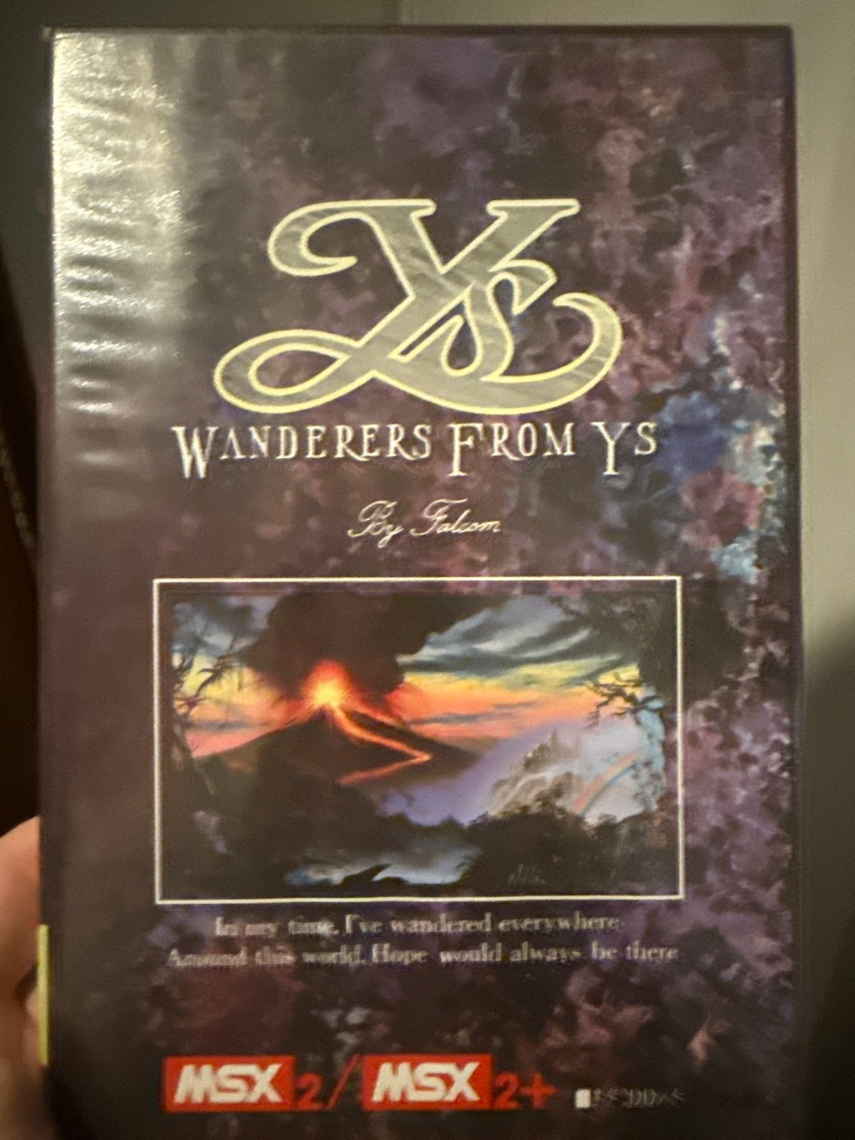 Ys Wanderers From Ys MSX2/MSX2+ Retro Game, Computers en Software, Ophalen of Verzenden