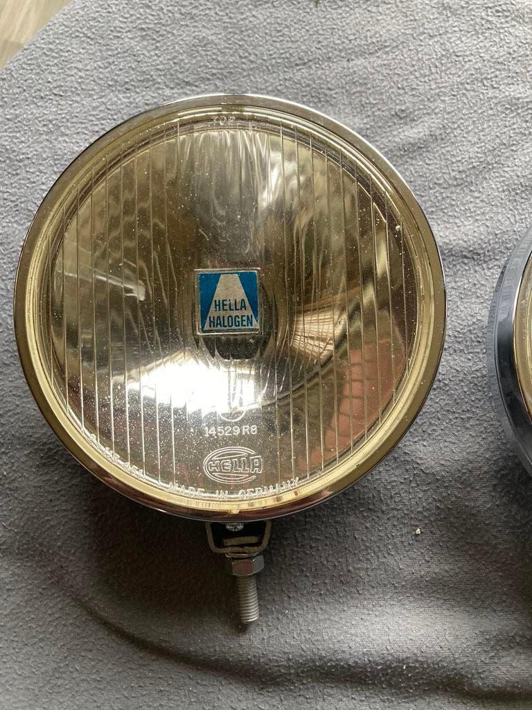 Oldtimer 2 Hella verstralers type 170 en 18 cm, Ophalen of Verzenden, Gebruikt