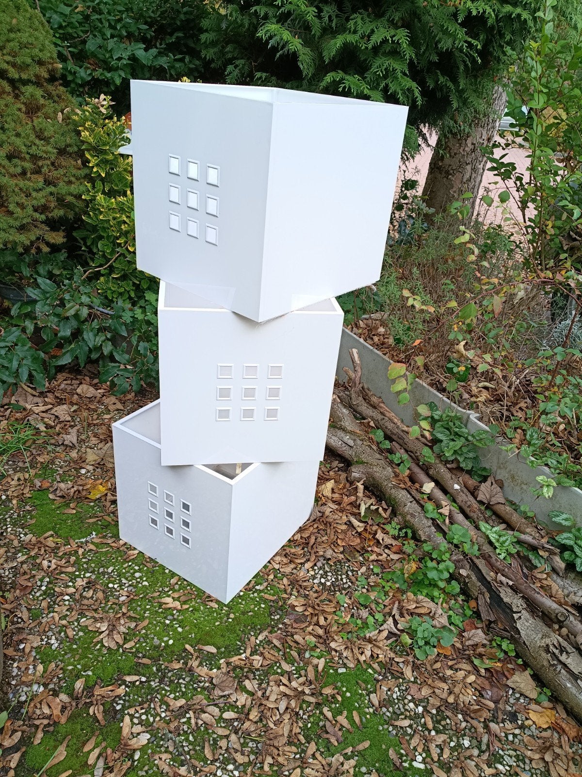 Huizen- 3x IKEA LEKMAN BAKKEN, Ophalen, Minder dan 50 cm, Minder dan 40 cm, Minder dan 35 cm