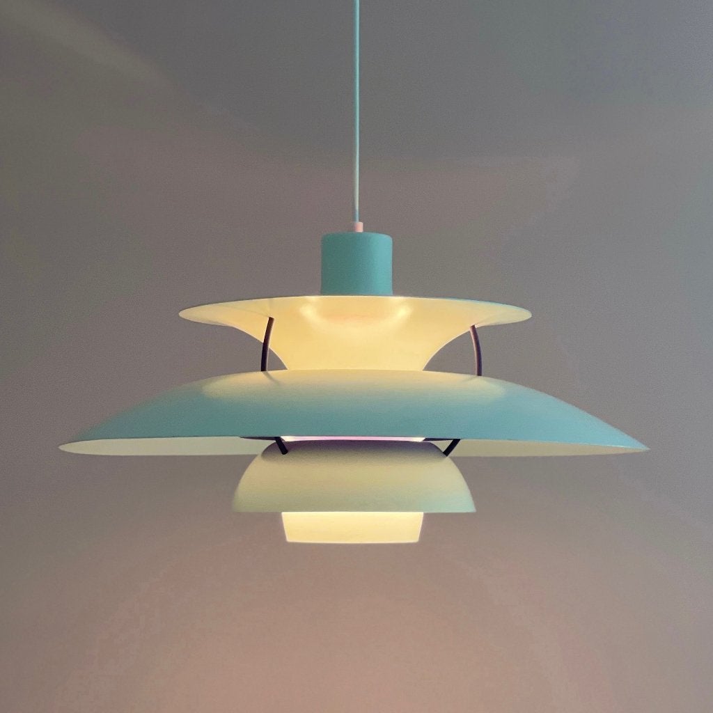 Poulsen ph5 LAMP wit vintage design Denmark Mid Century MCM, Huis en Inrichting, Lampen | Hanglampen, Gebruikt, -, Vintage Mid Century Modern Scandinavisch design retro klassieker