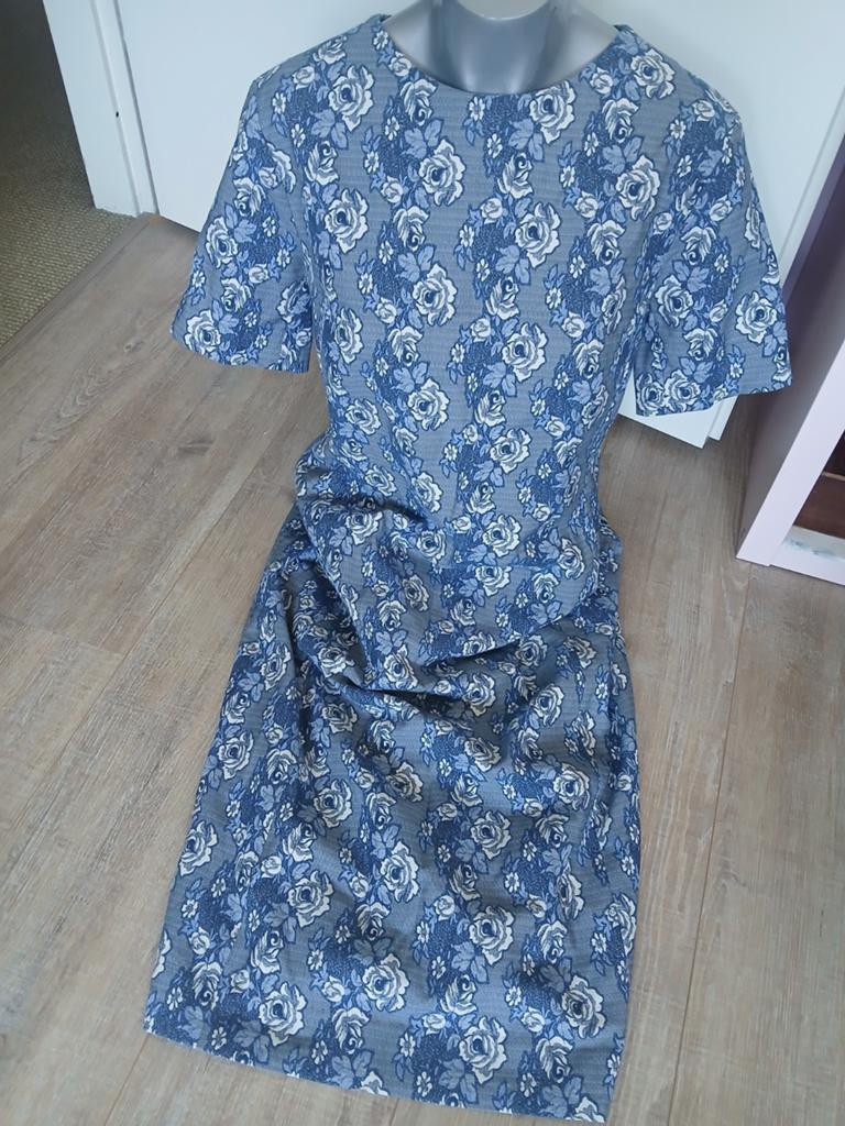 Nieuw Jetje jurk met bloemenprint, maat 40, Maat 38/40 (M), Jetje, Blauw, Nieuw