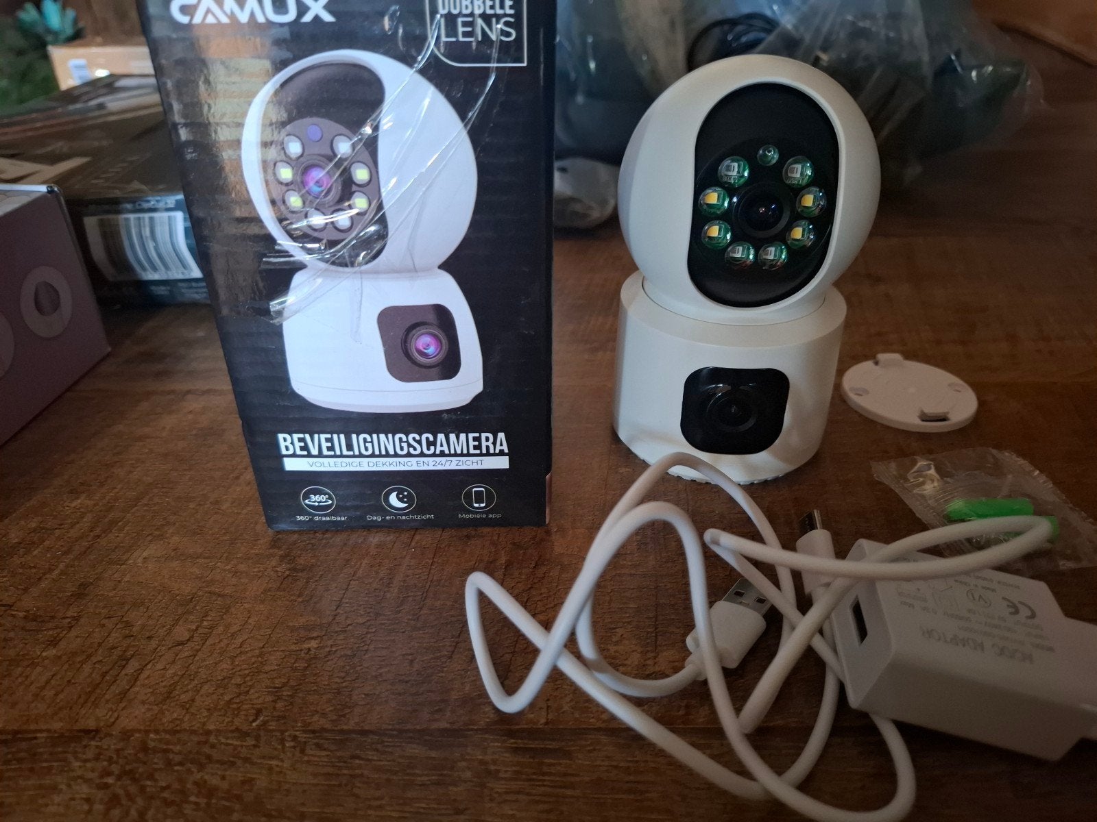 Nieuwe Camux Beveiligingscamera - Full HD, Bewegingsdetectie, Ophalen of Verzenden