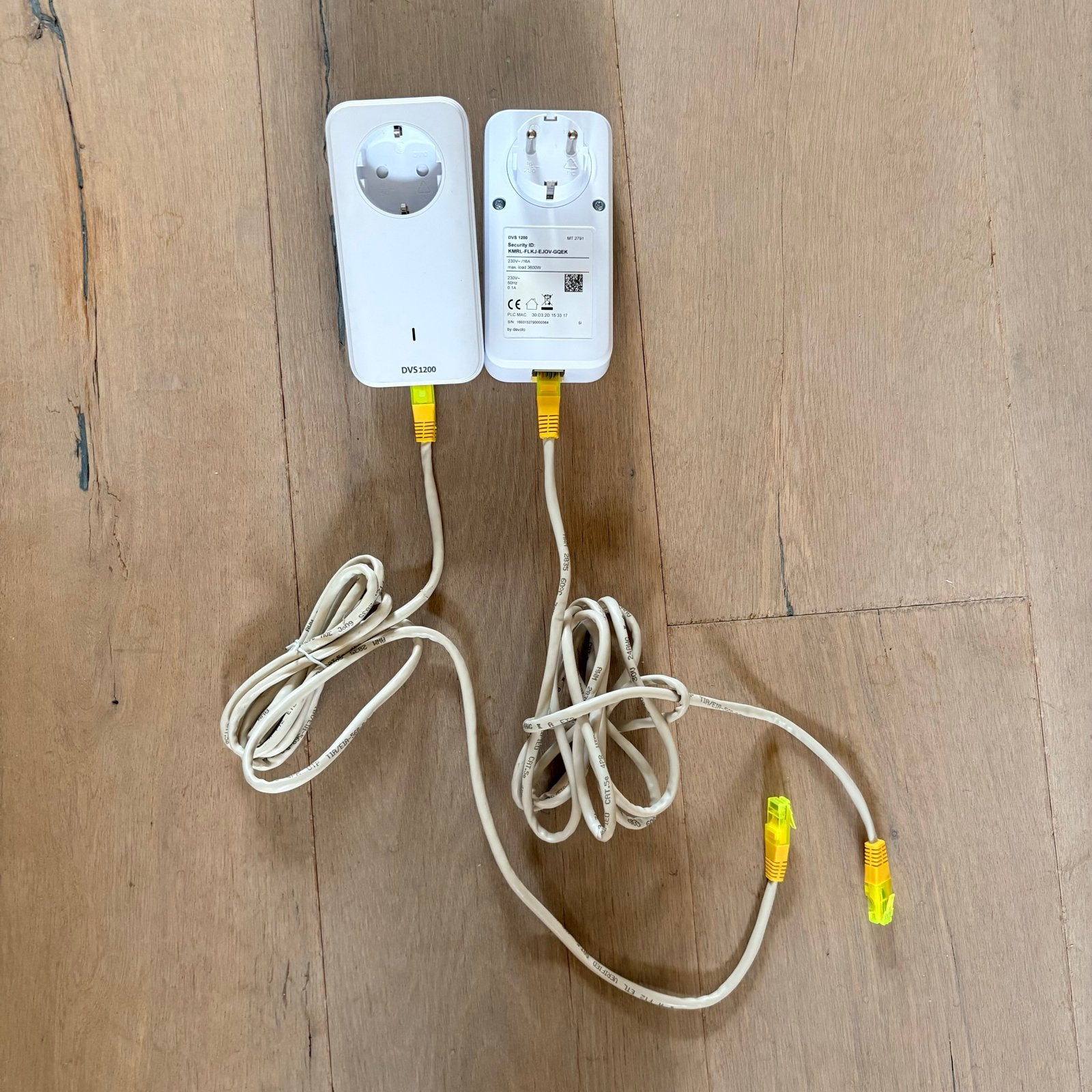 Devolo DVS 1200 Powerline Adapter Set, Ophalen, Zo goed als nieuw