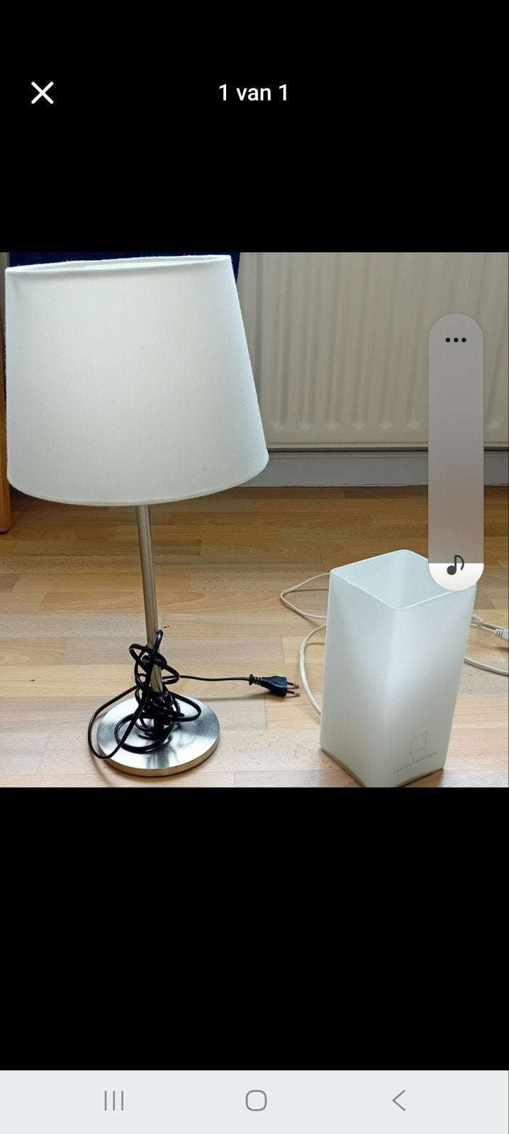 2 leuke schemerlampen, Huis en Inrichting, Lampen | Tafellampen, Ophalen