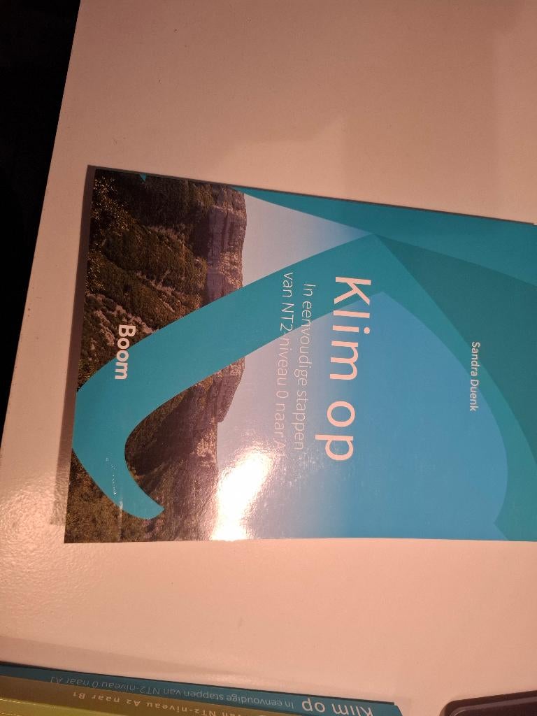 Werkboek Klim op nt2 nederlands leren nieuw, Nieuw, Ophalen of Verzenden, Alpha, Boom