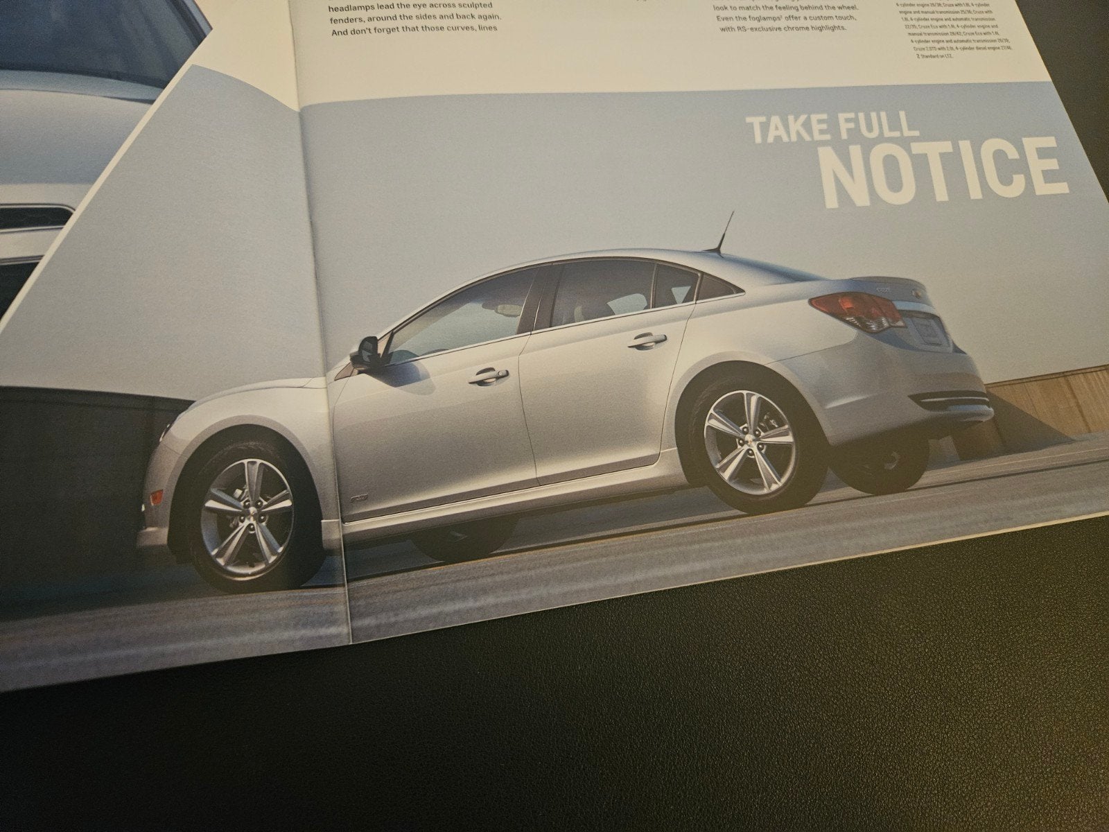 Brochure Chevrolet Cruze 2014 USA, Ophalen of Verzenden, Zo goed als nieuw, Chevrolet