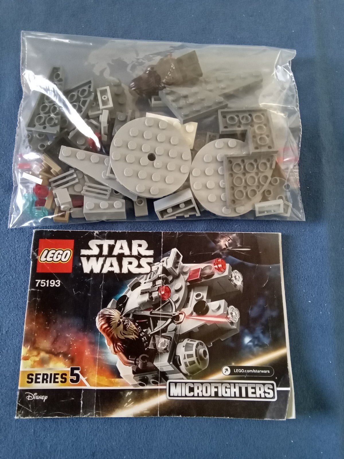 LEGO Star Wars Millennium Falcon Microfighter 75193, Kinderen en Baby's, Speelgoed | Duplo en Lego, Gebruikt, Star Wars, Lego