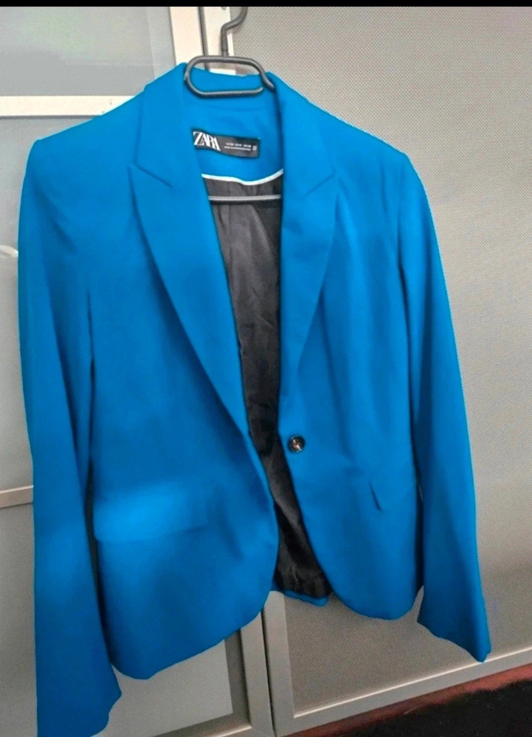 Zara blazer mt S, maat 36, Kleding | Dames, Blauw, Zara, Ophalen of Verzenden, Zo goed als nieuw