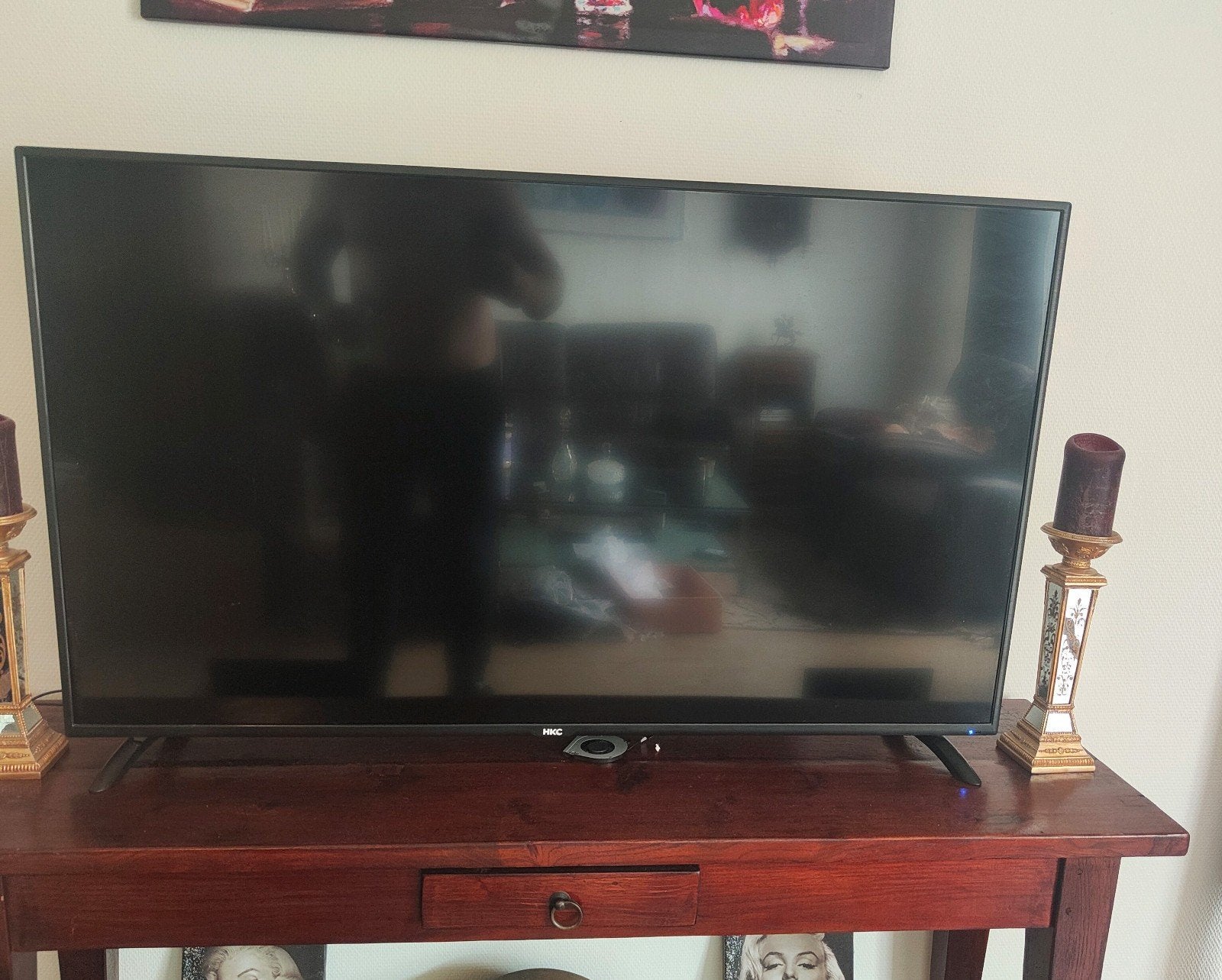 Hkc 50 inch tv defect, Ophalen
