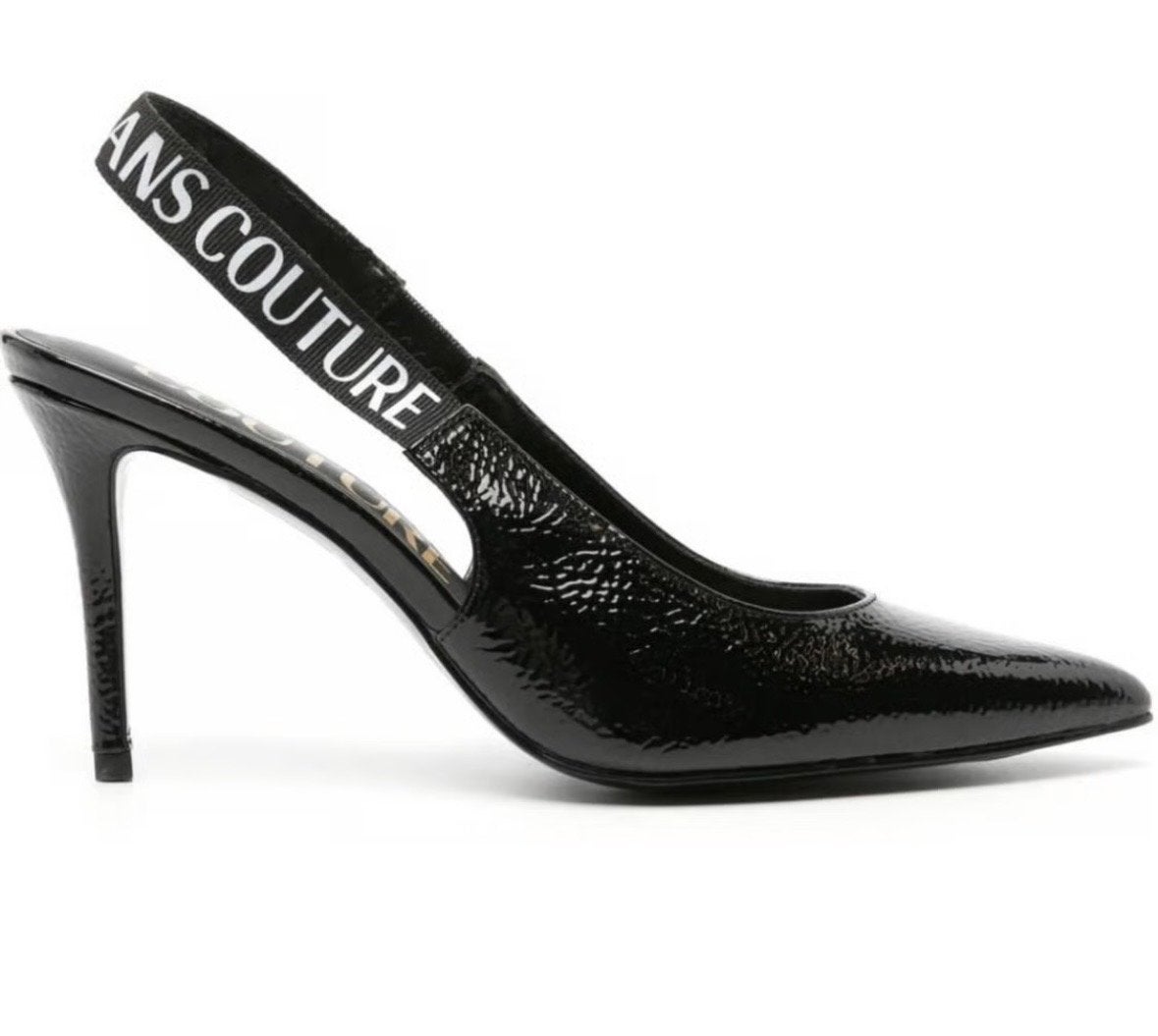 Versace Jeans Couture Pumps Maat 36 Zwart Lakleer, Kleding | Dames, Pumps, Zwart, Nieuw, Ophalen of Verzenden