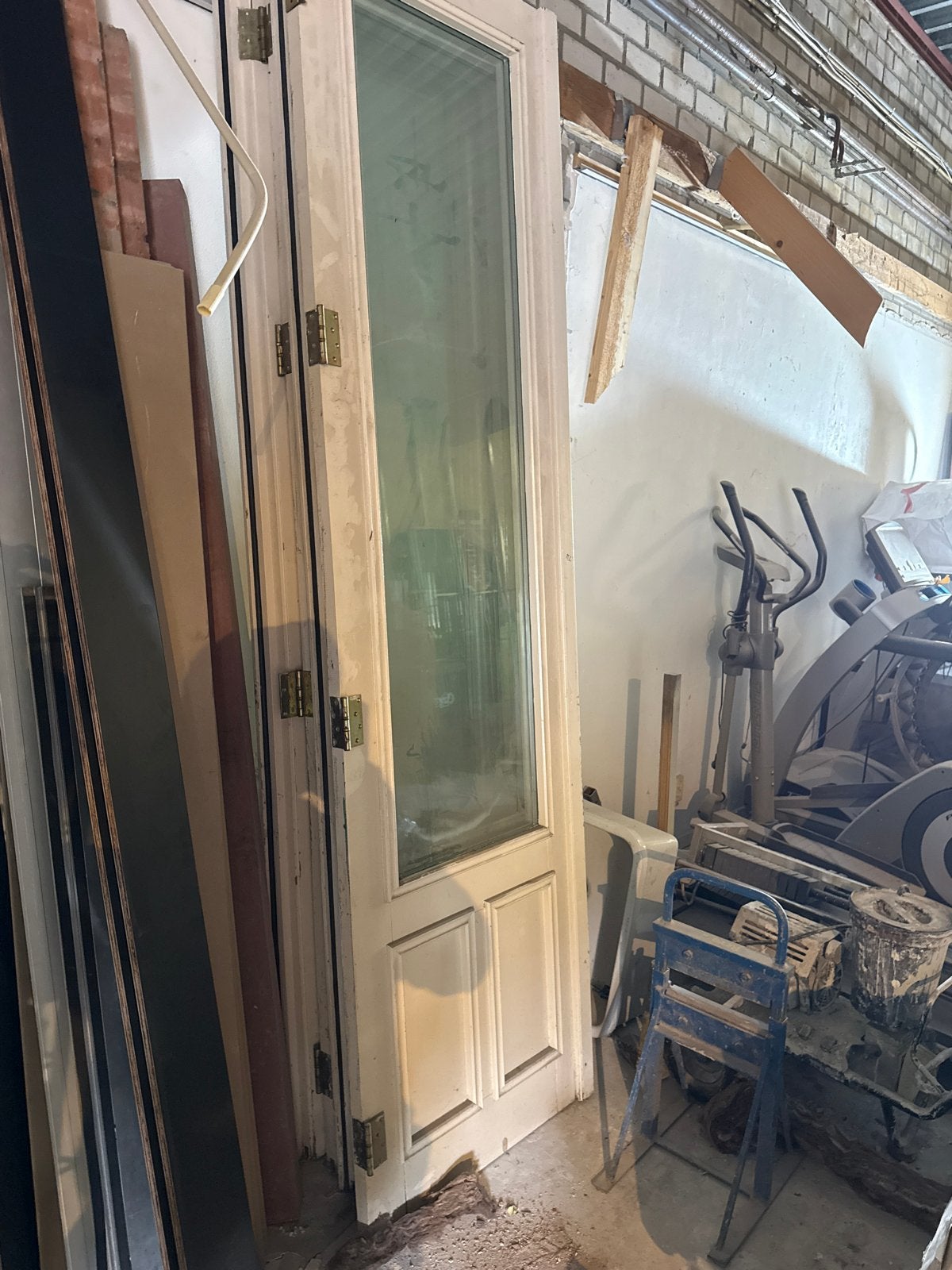 4x Dubbelglas Deuren - 75x270 cm tuindeuren, Doe-het-zelf en Verbouw, Gebruikt, Minder dan 80 cm, 215 cm of meer, Overige typen