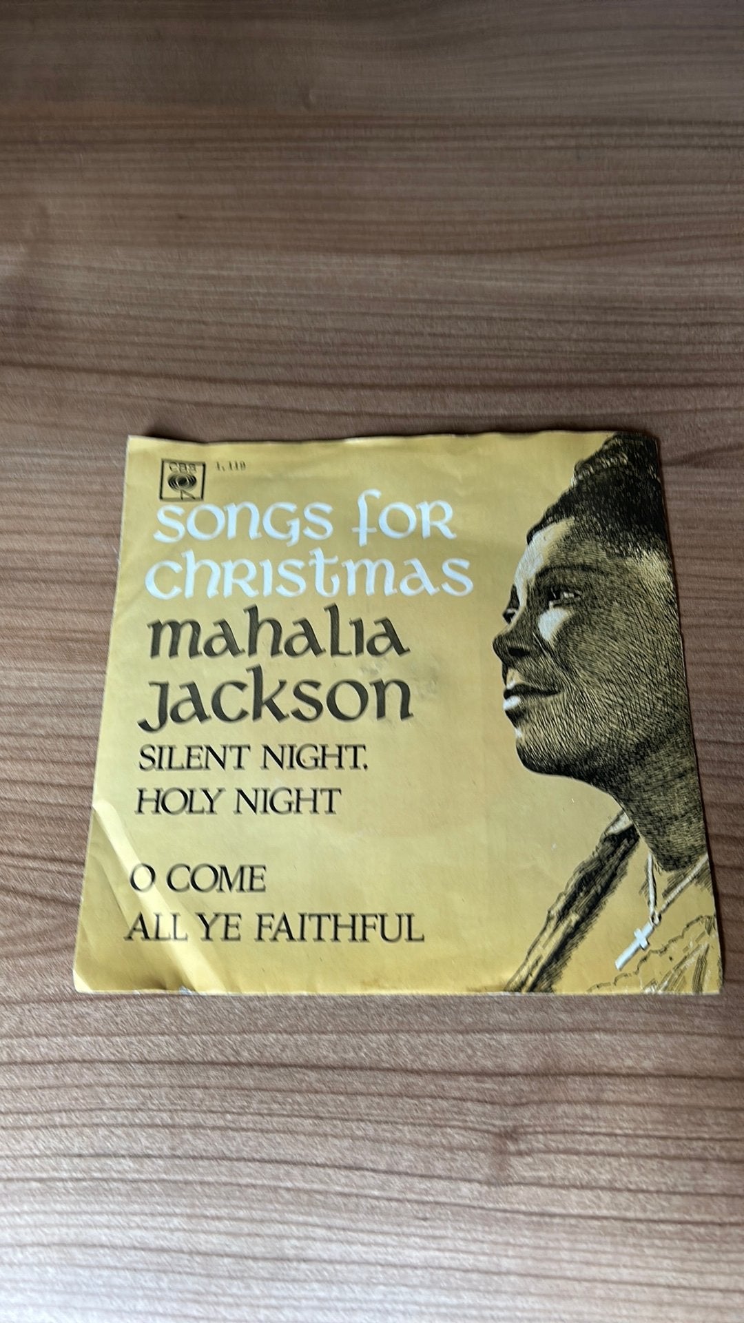 Mahalia Jackson - Songs for Christmas (Single), Cd's en Dvd's, Vinyl Singles, Gebruikt, Voor 1960, 7 inch, Single