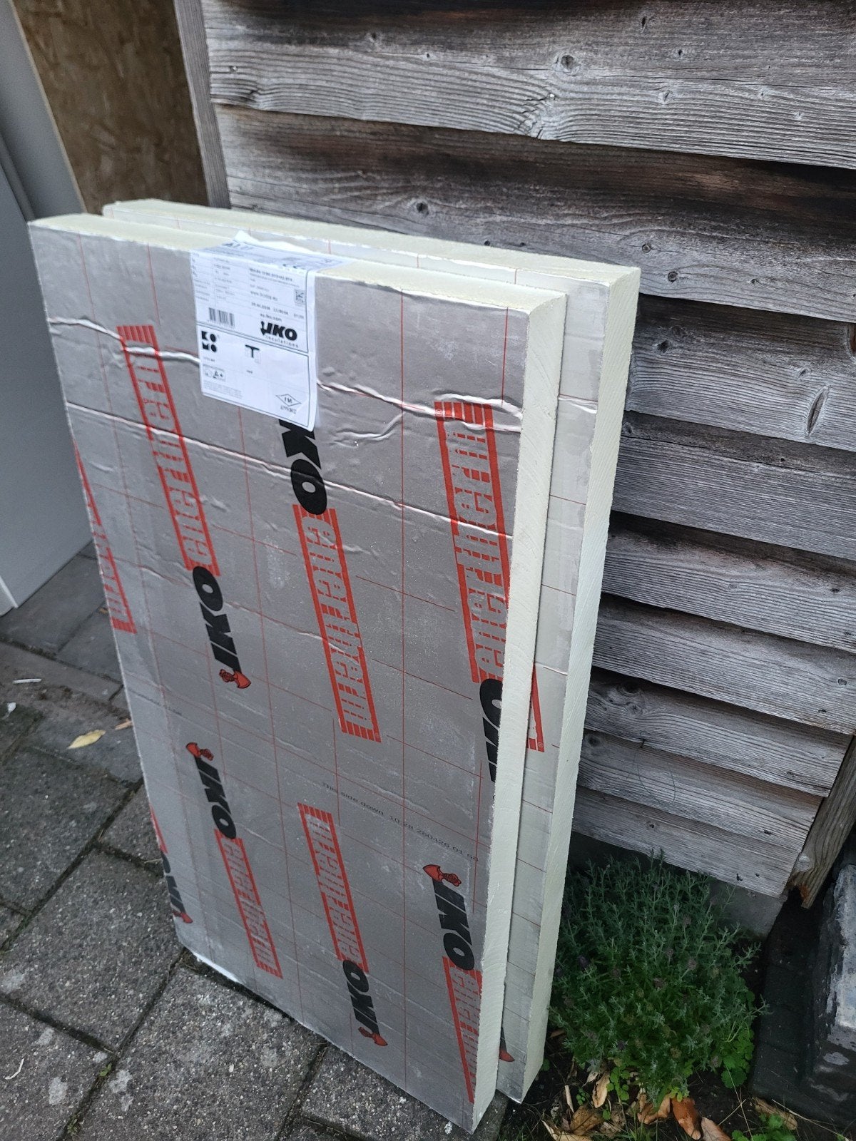 2x IKO Enertherm Isolatieplaten VL - PIR isolatie 70mm, Doe-het-zelf en Verbouw, Isolatie en Afdichting, Ophalen, Dakisolatie