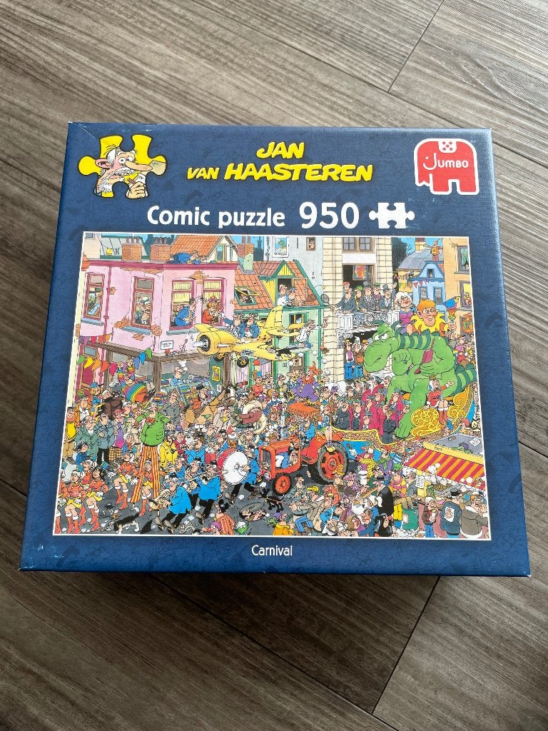 Puzzel van jan van haasteren, Ophalen, 500 t/m 1500 stukjes, Zo goed als nieuw