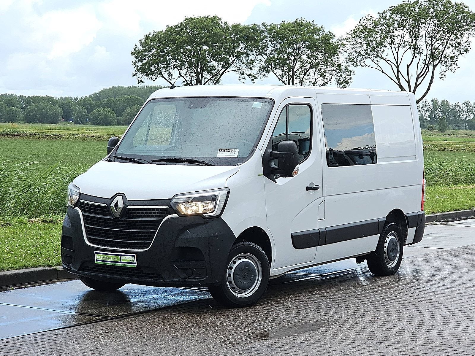 RENAULT MASTER 2.3 l1h1 dubbel cabine!, Voorwielaandrijving, Gebruikt, Euro 6, 4 cilinders
