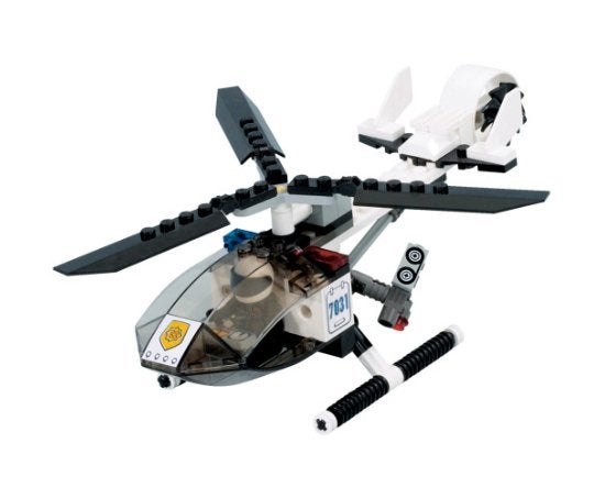 Lego World City Helikopter (7031), City, Lego, Ophalen of Verzenden, Zo goed als nieuw