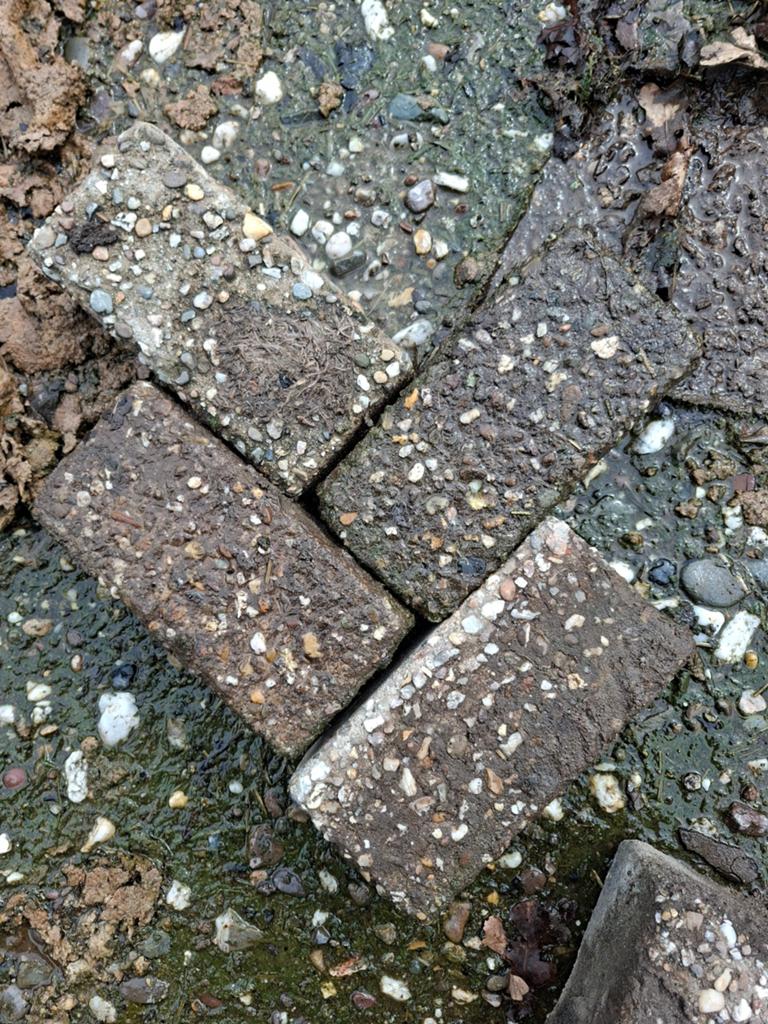 300m2 klinkers, Tuin en Terras, Ophalen of Verzenden, Beton, Klinkers