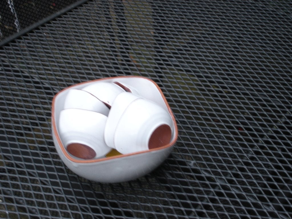 Retro / vintage pinda-setje /pinda-stel / pindaschaaltje, Verzamelen, Retro, Ophalen of Verzenden, Huis en Inrichting