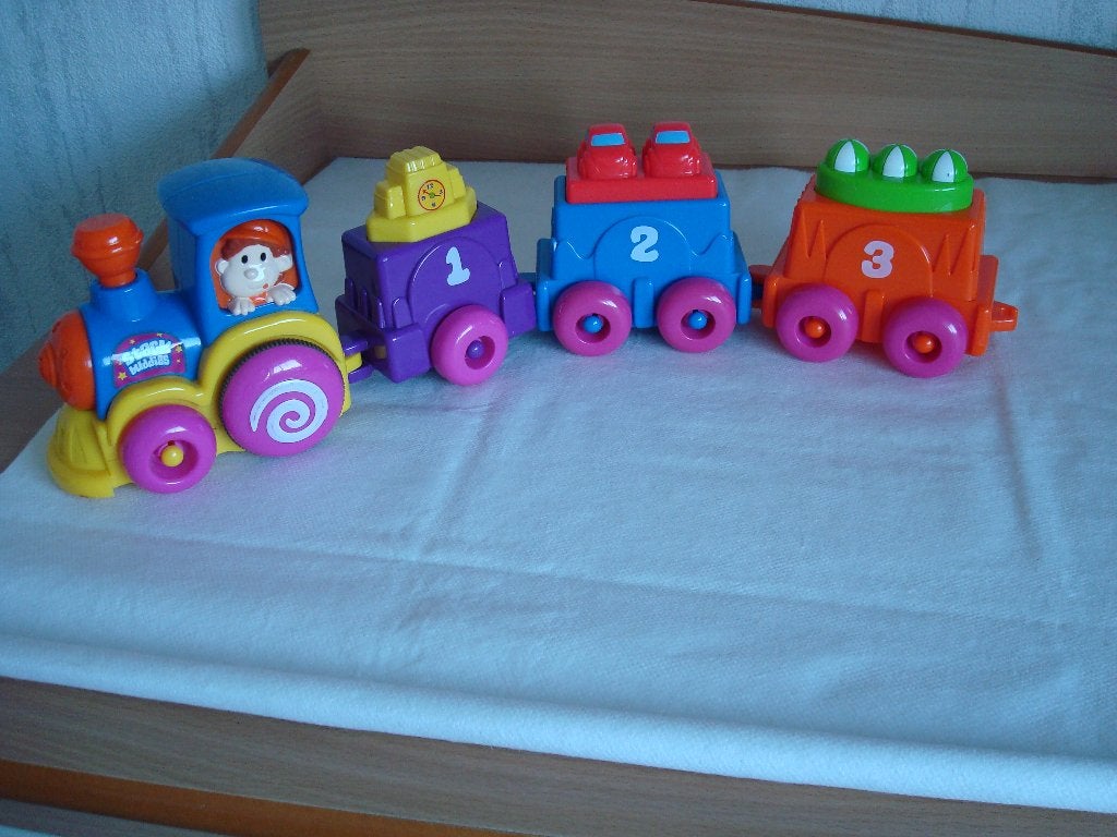 Trein en Sam de brandweerman, Kinderen en Baby's, Ophalen, Zo goed als nieuw