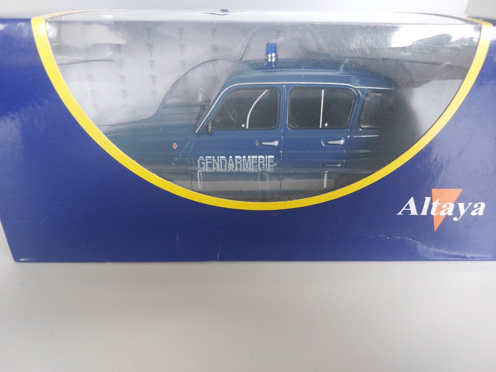 Renault 4 R4 R4L Gendarmerie Altaya, Hobby en Vrije tijd, Ophalen of Verzenden, Nieuw, Auto, Overige merken