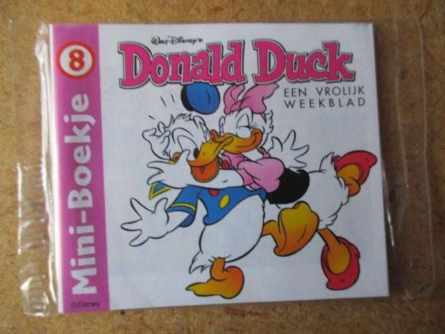 adv7730 mini-boekje 8 donald duck, Eén stripboek, Ophalen, Gelezen