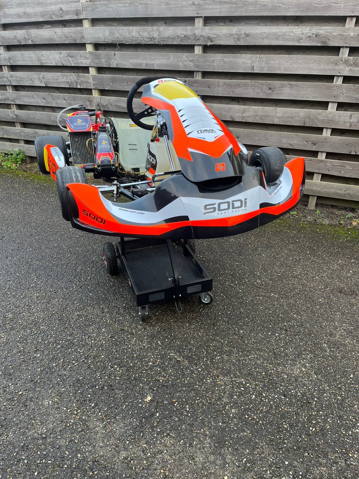 Sodi kart met rotax evo senior, Sport en Fitness, Karting, Ophalen, Zo goed als nieuw, Kart