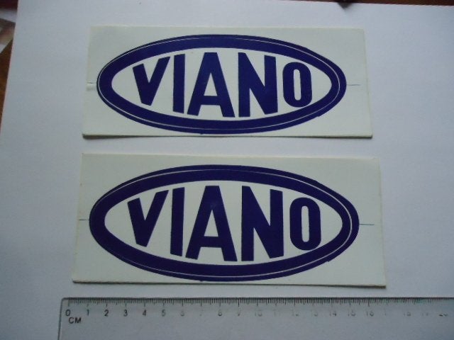 sticker oud VIANO landbouw tuinbouw agri agrarisch machine, Verzenden, Zo goed als nieuw, Bedrijf of Vereniging