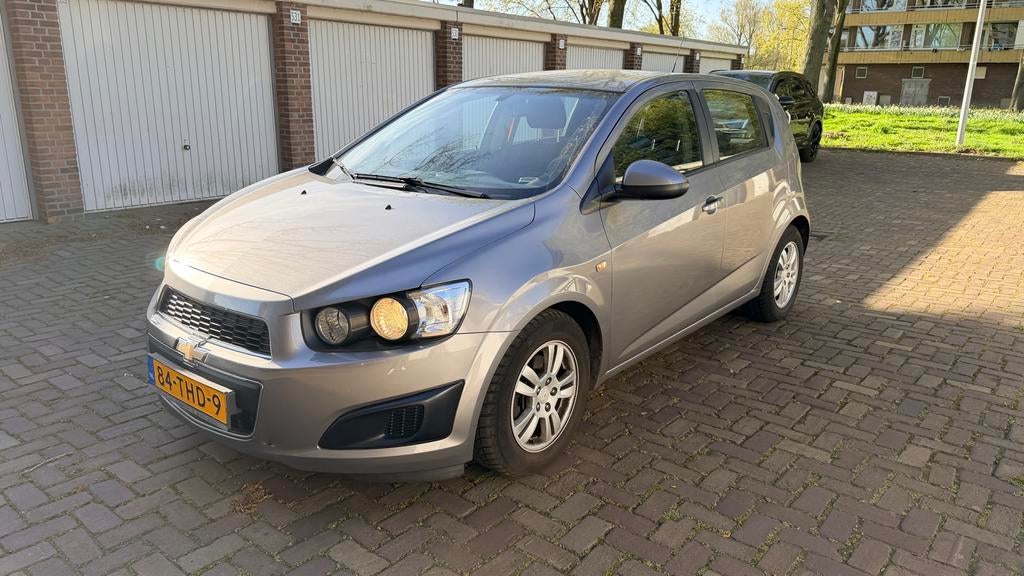 Chevrolet Aveo 1.3D 5-DEURS 2012 Grijs, Euro 5, USB, Aveo, Origineel Nederlands