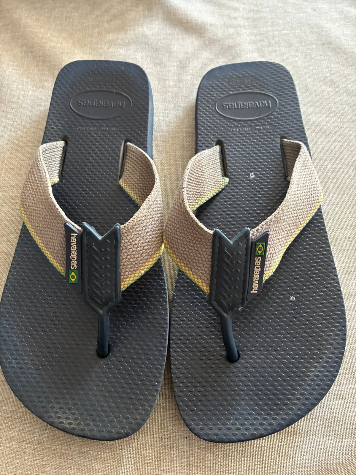 Havaianas slippers maat 41/42 euro maat, Ophalen of Verzenden, Overige maten, Zwart