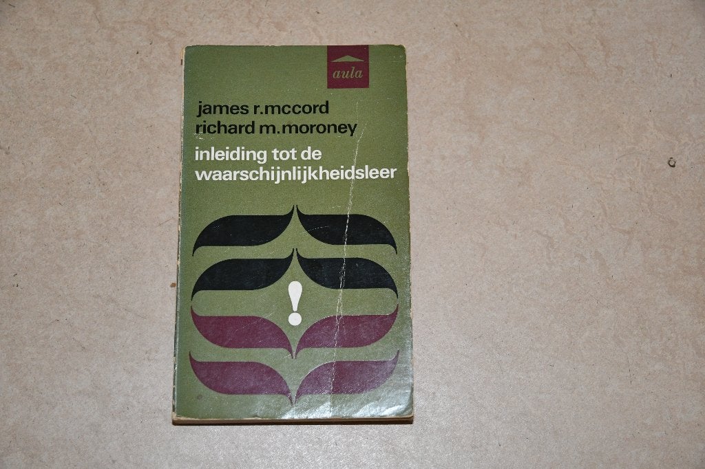 Inleiding tot de waarschijnlijkheidsleer - Aula 328, Ophalen of Verzenden, Gelezen, School, Studie en Wetenschap