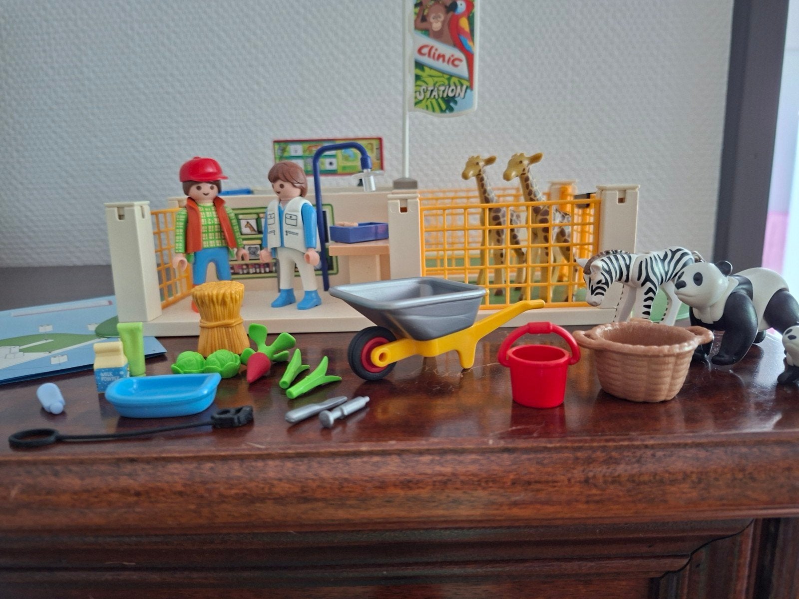 Playmobil Dierenkliniek, Ophalen, Wild life, Gebruikt, Gebouw
