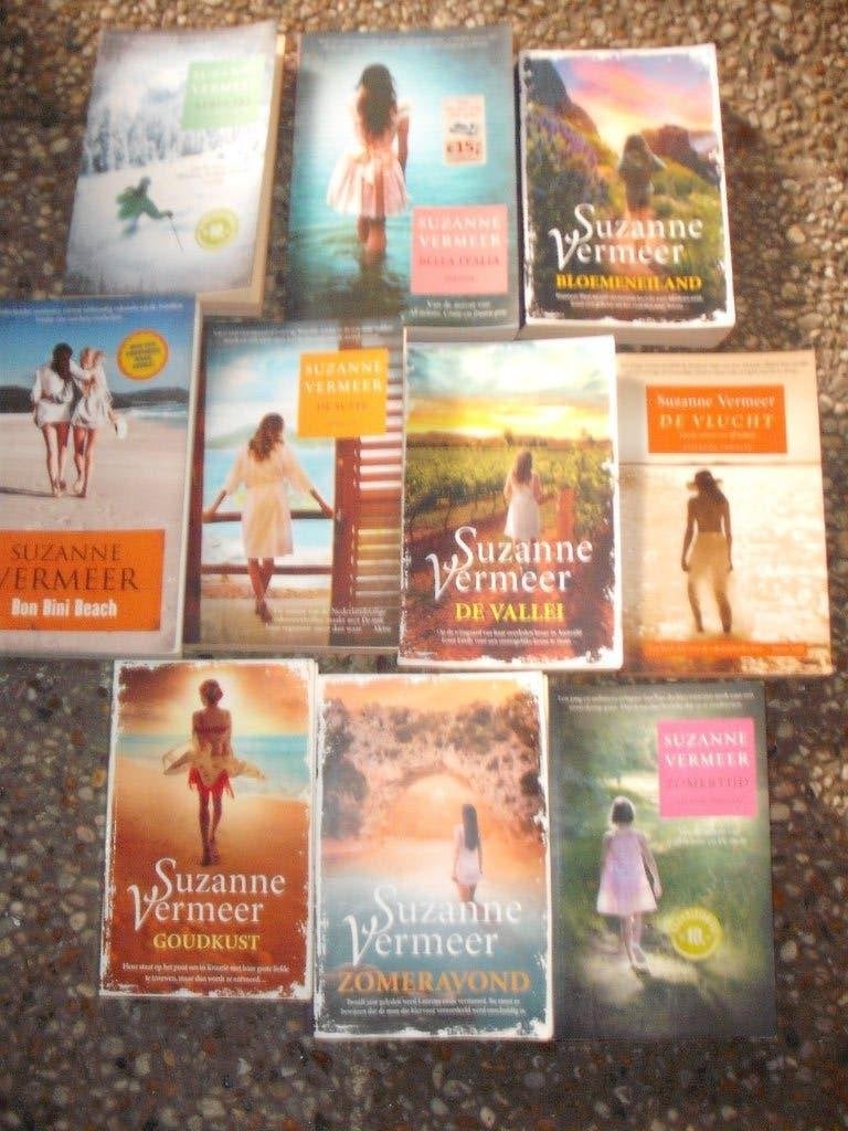 Suzanne Vermeer 10x thriller boeken in 1 koop, Boeken, Ophalen, Gelezen, Suzanne Vermeer