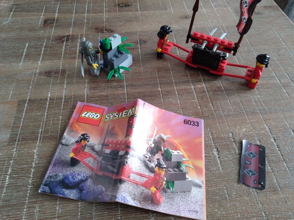 lego 6033, Gebruikt, Overige thema's, Lego, Ophalen of Verzenden