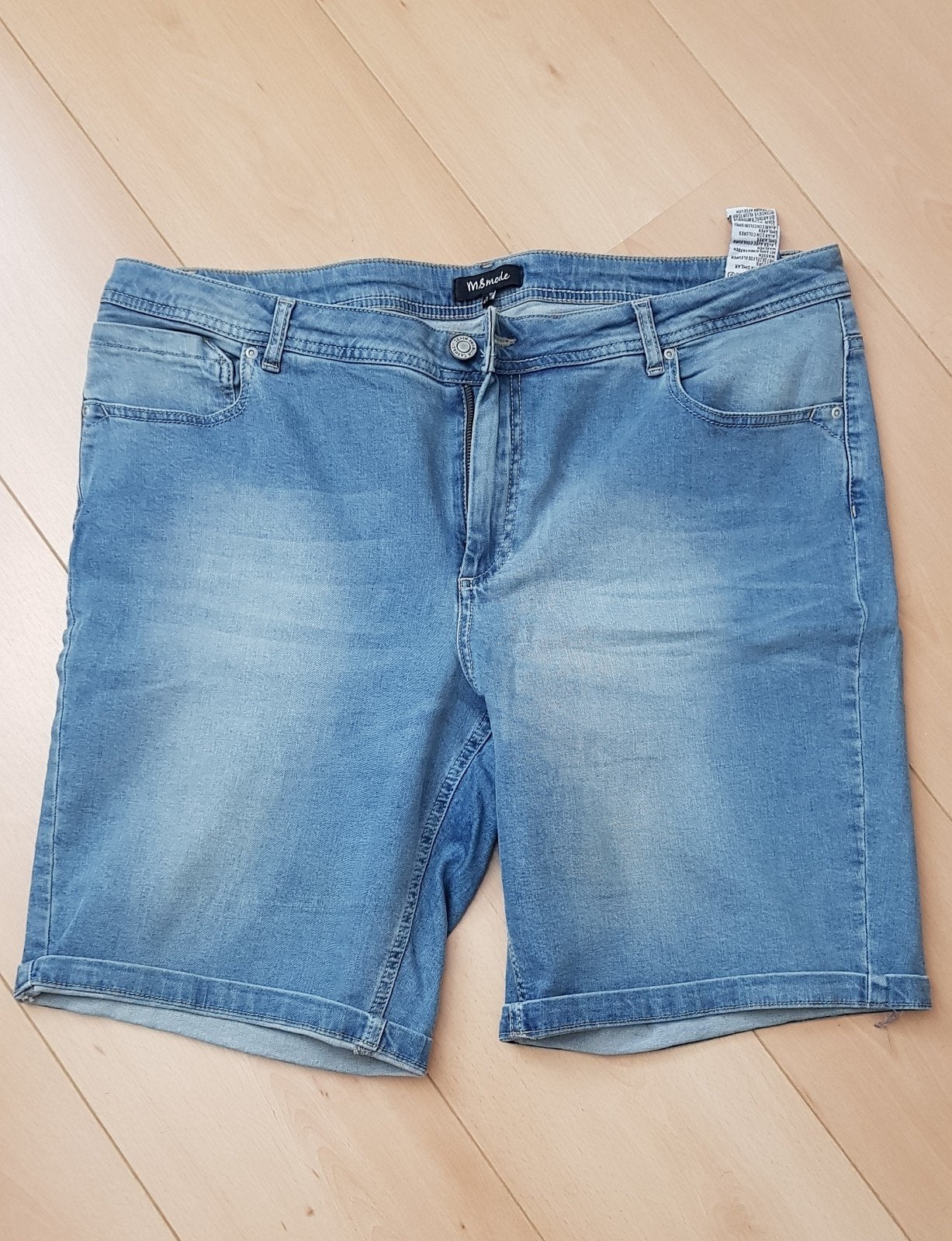 Korte spijkerbroek Ms Mode 48. Nieuw, Blauw, Overige jeansmaten, Nieuw, Ophalen of Verzenden