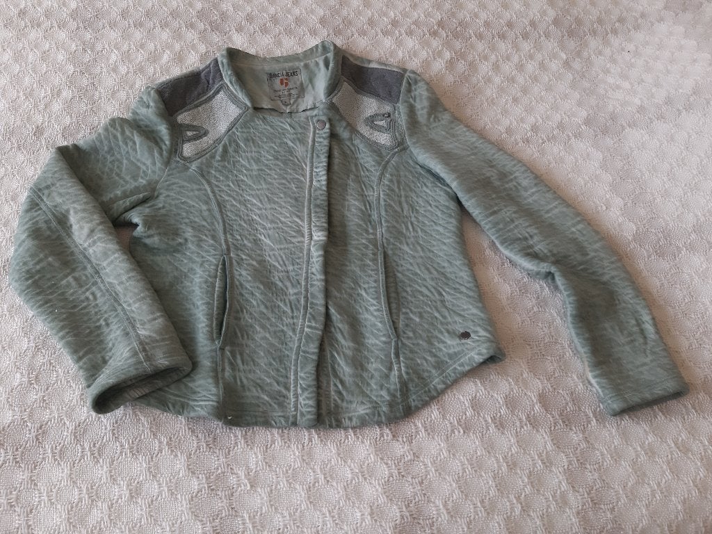lichtgroen vest / jasje Garcia maat L (maat 42/44), Kleding | Dames, Truien en Vesten, Ophalen, Maat 42/44 (L), Zo goed als nieuw
