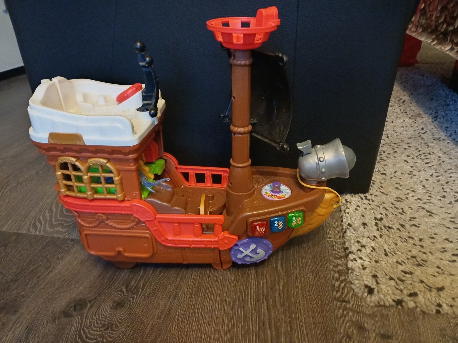 VTech Toet Toet Dieren Piratenschip - Inclusief batterijen, Ophalen of Verzenden, Gebruikt