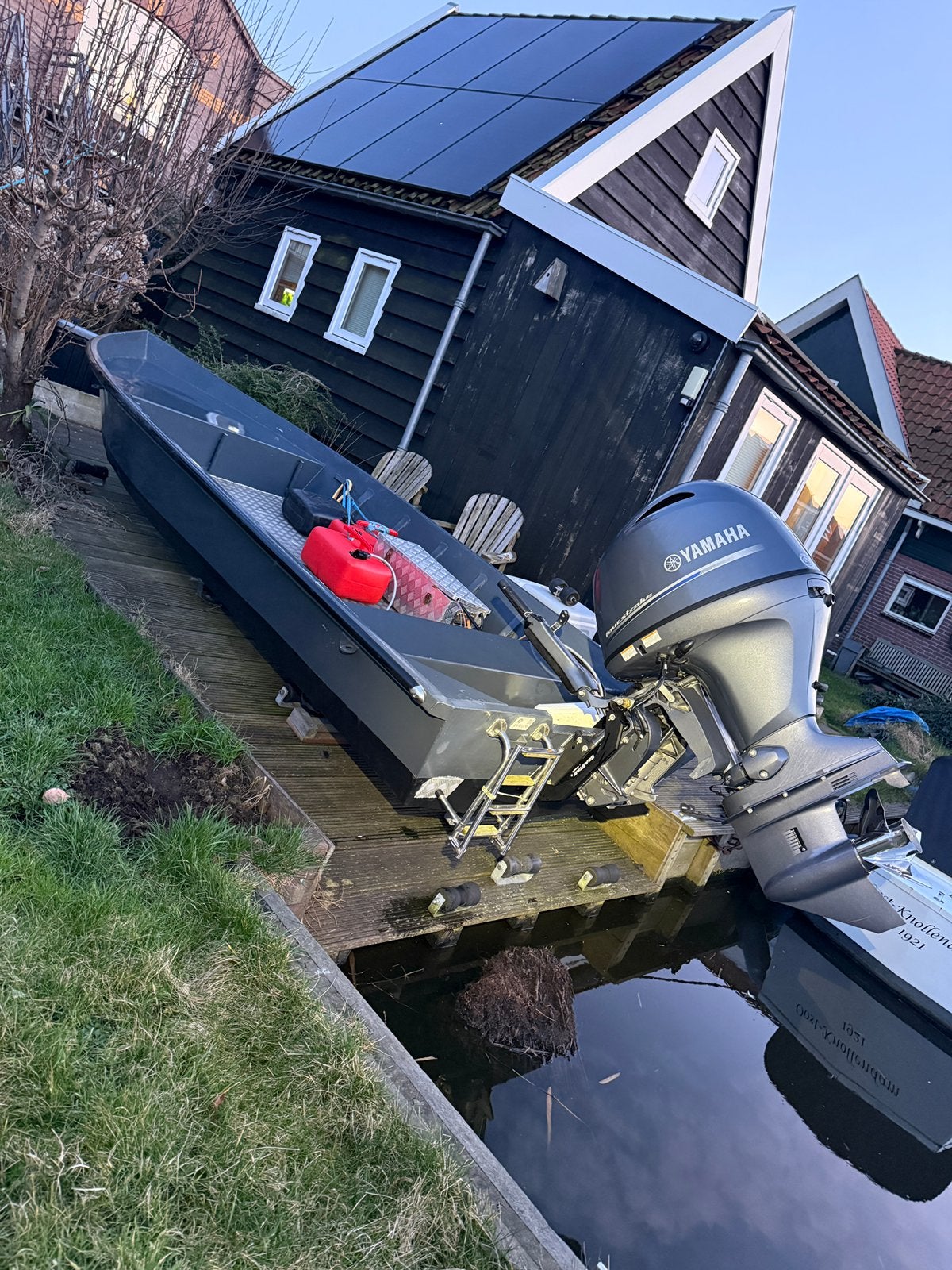 Aluminium v bodem 4.85m bij 1.90, Overige merken, Zo goed als nieuw, 2 m, 5 m