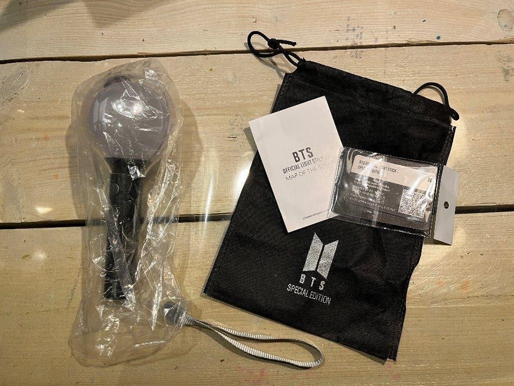 BTS light stick, Ophalen of Verzenden, Gebruikt, Overige typen